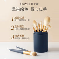 12-Piece Makeup Brush Set with Storage Bag or Holder