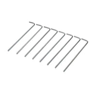 Alphaen 7-Shape Tent Pegs for Outdoor Camping Windproof Securing Stakes
