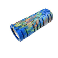 33cm Camouflage EVA Hollow Yoga Column Foam Roller for Muscle Relaxation and Fitness