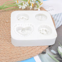 3D Mini Cake Silicone Mold for DIY Candles & Home Decor