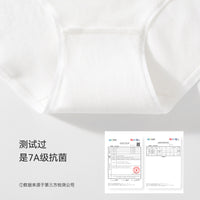 Women's Disposable Cotton Underwear, 7A Antibacterial, Travel Portable, Sterilized, No-Wash Briefs