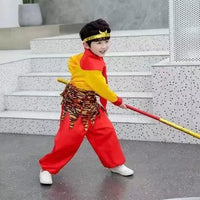 Kids Monkey King Costume Set for Halloween & Stage Performances