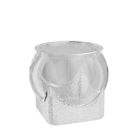 Clear Ecological Micro-Landscape Fish Tank with Base for Betta Fish and Turtles, Shatterproof