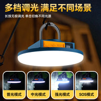 Rechargeable Camping Lantern with Stand, Outdoor Super Bright LED Light for Camping, Long-lasting Battery