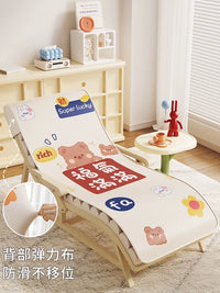 Summer Ice Silk Recliner Cushion Breathable Non-slip Mat for Office Lunch Break and Rocking Chairs