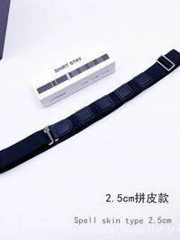 Shirt Anti-Slip Belt for Tucking and Waist Fixing, Invisible Shirt Stays for Men and Women