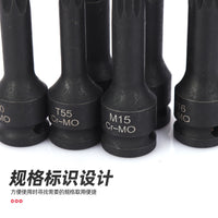 Pneumatic Hex Impact Socket Bit Set for Air Wrenches