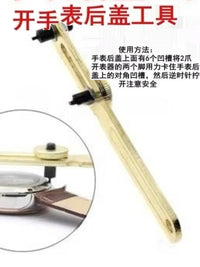 Watch Back Case Opener Tool Kit for Battery Replacement and Repair