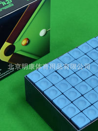 BILLEE 8A Billiard Cue Chalk for Pool, American Eight-Ball, Nine-Ball, and Snooker