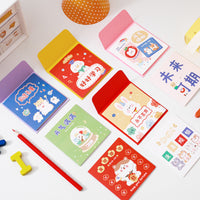 Cute Cartoon Kids' Day Greeting Cards with Envelopes for Birthday, Thank You, and Encouragement Messages