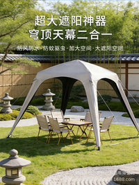 Automatic Dome Camping Tent, UV Sun Shelter, Quick-Setup Outdoor Shade Canopy