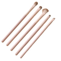 Eyeshadow Brush Set with Bag, Professional Eye Makeup Brushes for Blending, Detailing, and Eyeliner