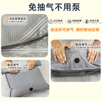 Zhenni No-Pump Travel Compression Bags for Clothes, Thickened Hand-Roll Vacuum Storage for Dorm & Business Trips