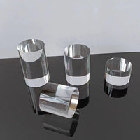 Clear Acrylic Cylinder Display Stand for Jewelry, Cosmetics, and Product Photography