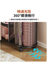 Garden Tool Storage Rack Garage Hardware Organizer Garden Farm Tool Display Shelf Broom Shovel Storage Cart