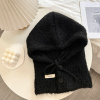 Women's Winter Knitted Hat Scarf Set with Ear Protection
