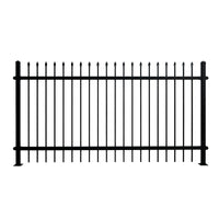 Galvanized Steel Fence Panel for Outdoor Yard and Garden Security