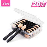 Disposable Dual-Sided Sponge Eyeshadow Applicators for Makeup