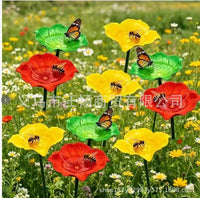 Outdoor Garden Iron Bird Feeder & Bee Waterer