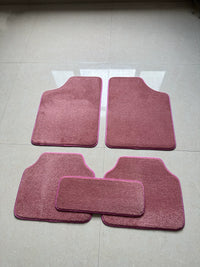 Universal Suede Car Floor Mats Full Coverage Waterproof Anti-Slip Flame Retardant Wear-Resistant for SUV