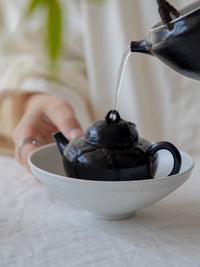 Miyake Home Ceramic Dessert Salad Bowl Zen Vegetarian Matcha Bowl