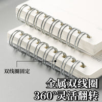 ToDolist A6 Daily Planner Notebook, 60 Sheets, Portable Productivity Checklist Journal for Students
