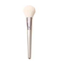 10-Piece Professional Wood Handle Makeup Brush Set for Eyeshadow, Blush, and Powder