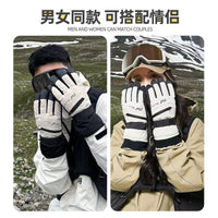 Unisex Winter Ski Gloves, Waterproof Windproof Thermal Gloves for Outdoor Cycling and Sports