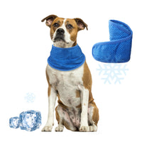 Cooling Scarf for Summer Heat Relief, Adjustable Ice-Feel Neck Wrap to Prevent Heatstroke