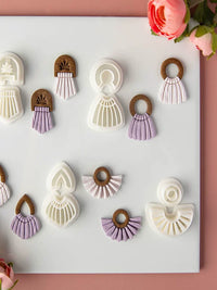 Bohemian Polymer Clay Earring Molds Geometric Pendant DIY Craft Tools