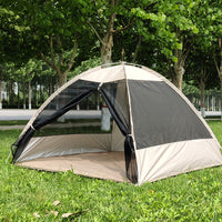 Pop-Up Mosquito Net Tent for Camping & Travel - Single/Double Person, Breathable Mesh, Easy Setup
