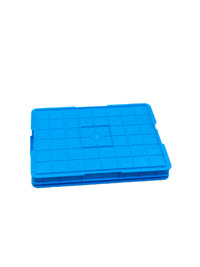 35-Compartment Stackable Plastic Storage Box for Wine Glasses and Parts