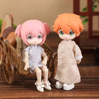 OB11 Chinese Cheongsam for GSC 1/12 BJD Dolls