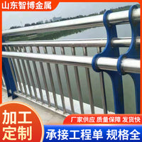 Stainless Steel Composite Pipe Guardrail for Municipal Gardens and Scenic Area Protection