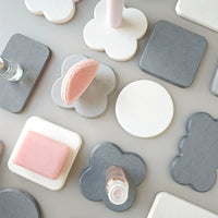 Diatomaceous Earth Absorbent Mat for Countertops, Quick Dry Bathroom Sink Organizer, Soap Dish, and Cup Coaster