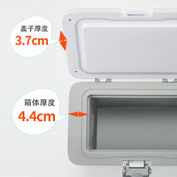 2.6L Portable Insulated Cooler Box for Insulin and Medications with Ice Packs