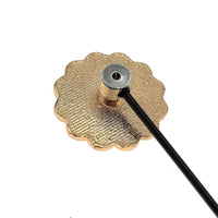 Badge Pin Screw Backs with Wrench for Brooches and Emblems