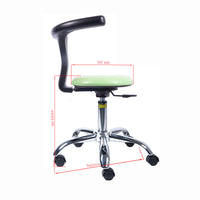 Dental Clinic Assistant Stool with Adjustable Height and Swivel for Medical Professionals