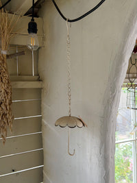 Decorative Iron Wall Hook for Hanging Baskets, Lanterns, and Planters