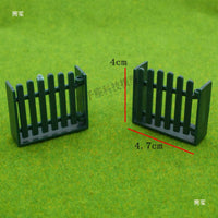 DIY Miniature House Model Plastic/Wood Doors & Windows for Sand Table Building Blocks