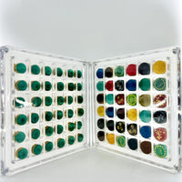 Billiard Cue Tip Storage Display Box Acrylic Pool Snooker Eight Ball Nine Ball Cue Tip Case