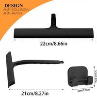 Silicone Glass Squeegee for Window Cleaning, Household & Commercial Use