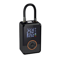 Smart Portable Tire Inflator with Digital Display and LED Light for Car and Outdoor Emergency