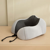 Memory Foam U-Shaped Travel Neck Pillow for Office Naps and Long Journeys