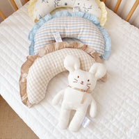 Pet Calming Pillow for Dogs and Cats, Pure Cotton Cartoon Bear Neck Support Sleep Aid Pillow