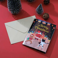 Musical Rock Band Christmas Birthday Greeting Card with Lights, Creative Stage Gift