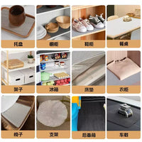 Household Double-Sided Non-Slip Mat for Drawers, Trays, Shelves, and Car Storage - Thickened Latex Grip Liner