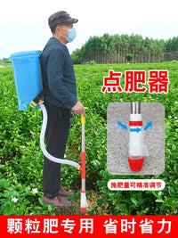 Automatic Corn Fertilizer Spreader Tool for Agricultural Use