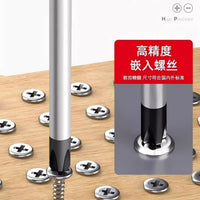 Industrial Grade Magnetic Screwdriver Set - Phillips, Slotted, Torx - High Hardness Manual Repair Tool Kit