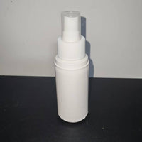 30ml White Double-Layer Travel Refillable Plastic Bottle with Inner Liner for Liquids, Sprays, and Dispensing